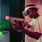 Яркие игровые элементы символизирующие радость виртуальных развлечений